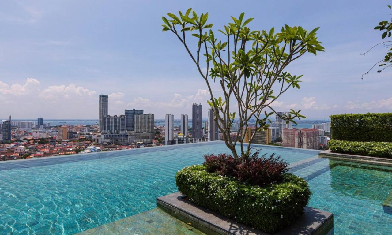 Skypool With Seaview 8Pax Beacon Executive Suites - Georgetown City Centre - 3Km To Komtar Bagian luar foto