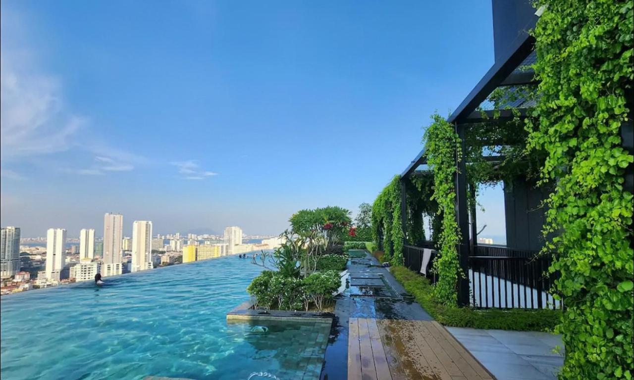 Skypool With Seaview 8Pax Beacon Executive Suites - Georgetown City Centre - 3Km To Komtar Bagian luar foto
