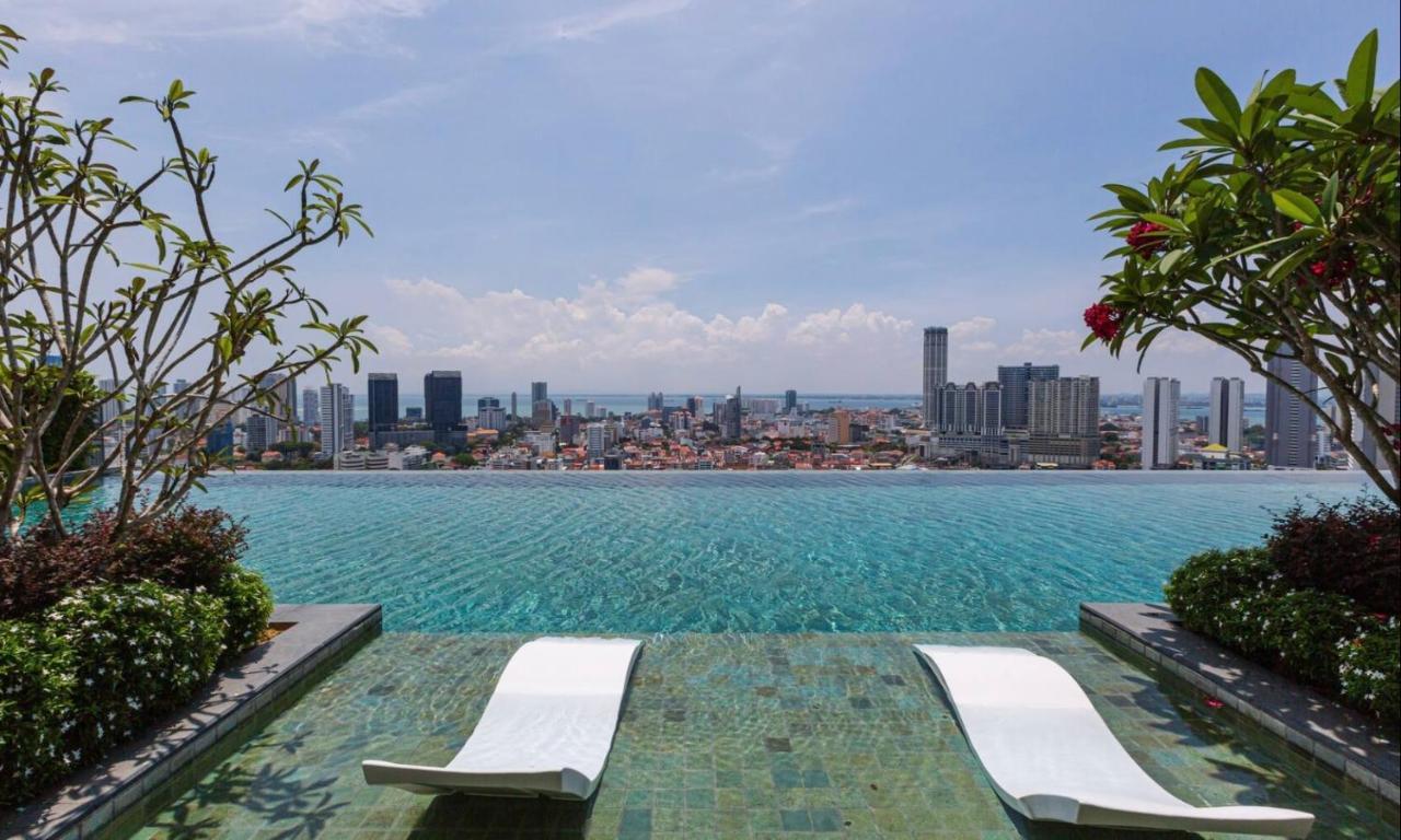 Skypool With Seaview 8Pax Beacon Executive Suites - Georgetown City Centre - 3Km To Komtar Bagian luar foto